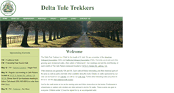 Desktop Screenshot of deltatuletrekkers.org